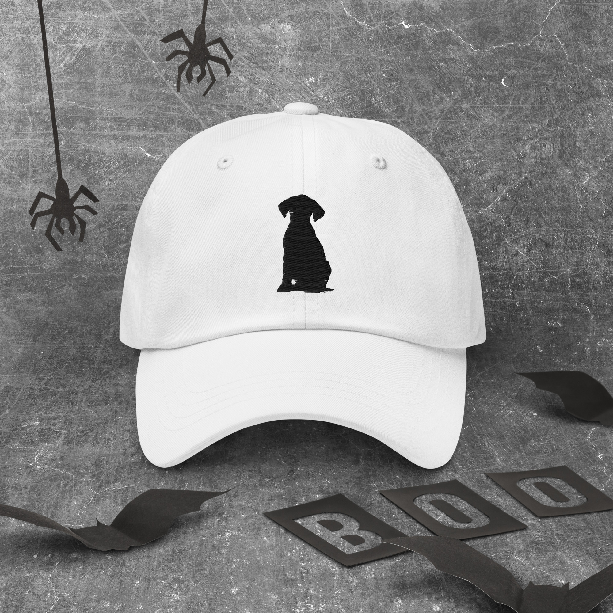 Dad Hat - Black Dog