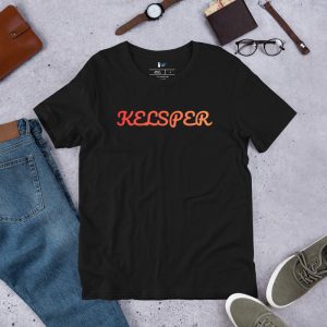 Retro Script Unisex Tee — Archive Sunset