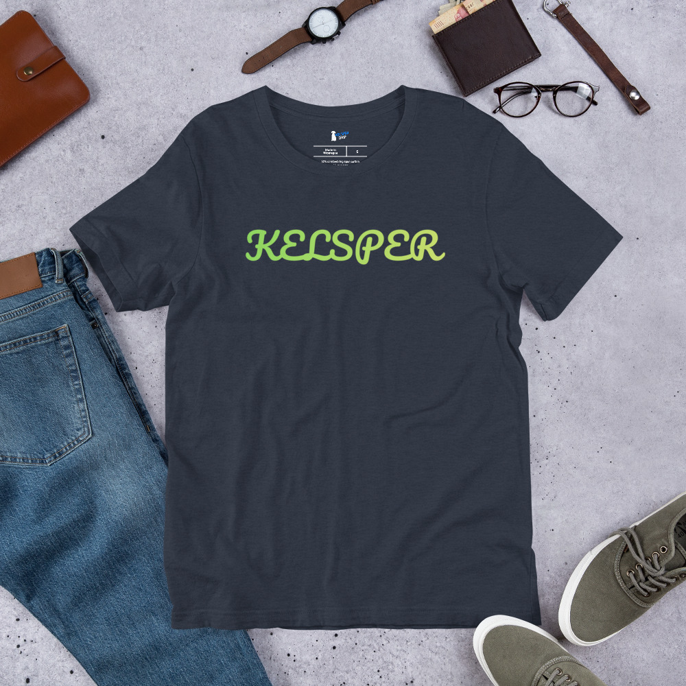 Retro Script Unisex Tee — Archive Green - Image 6