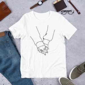 Holding Hands - His/Hers Unisex Tee